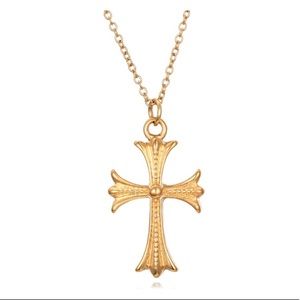 NWT Vibe Szn Cross Necklace
